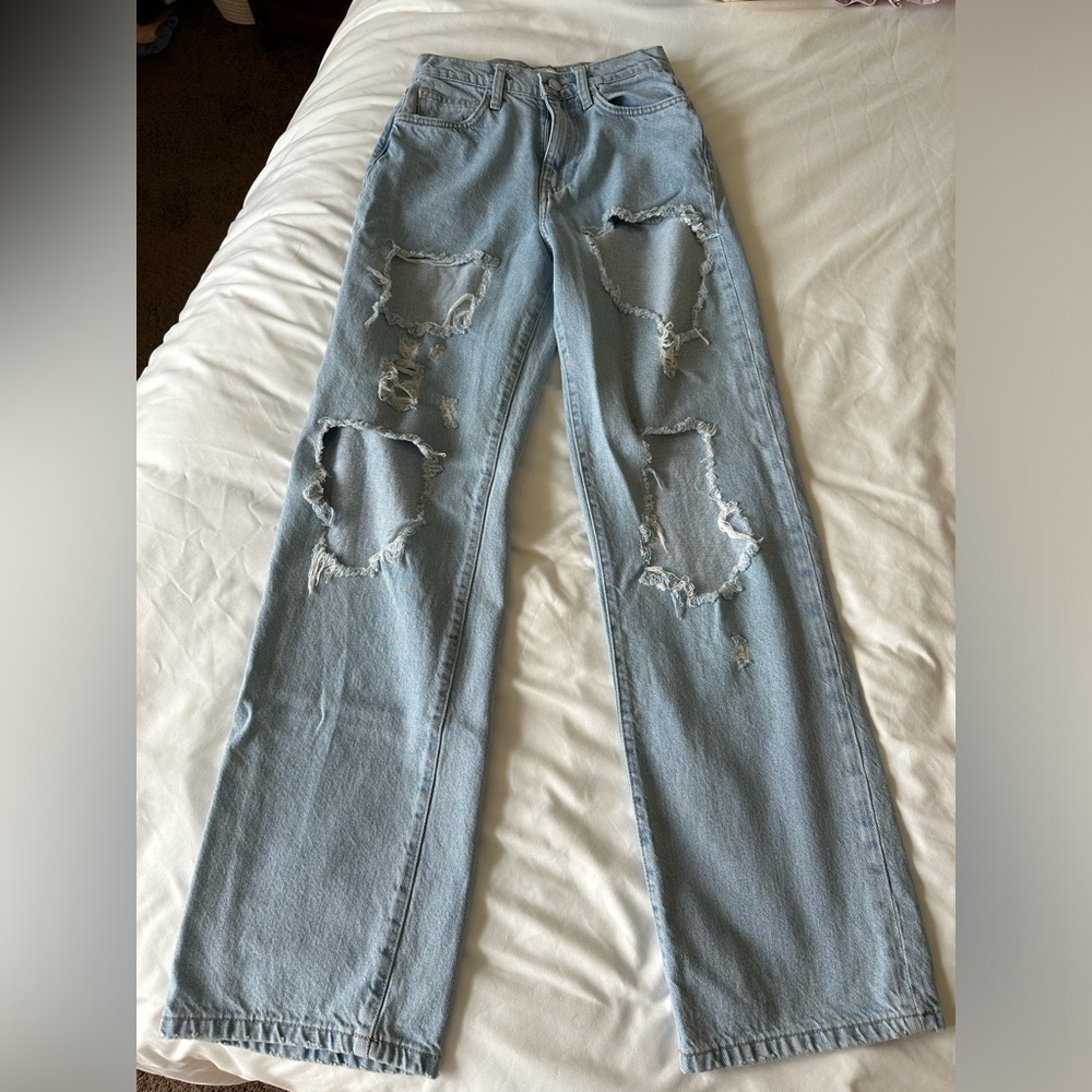 Forever 21 Distressed Jeans